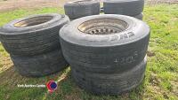 4 x 385-65-225 - Recut on 10 stud wheels