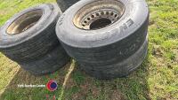 4 x 385-65-225 - Recut on 10 stud wheels - 2