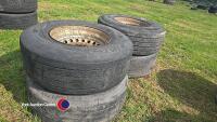 4 x 385-65-225 - Recut on 10 stud wheels - 4