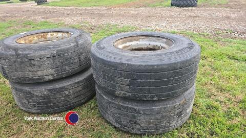 4 x 385-65-225 - Recut on 10 stud wheels