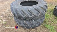 2 x 18.4/15 -30 tyres - 4