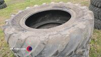 2 x Bridgestone 650/65 R38 tyres - 2