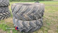 2 x Bridgestone 650/65 R38 tyres - 4