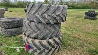 3 x 540/65 R28 tyres - 4