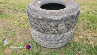 2 x 445/65 R22.5 tyres - 4