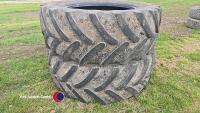2 x Firestone 650/65/42 tyres