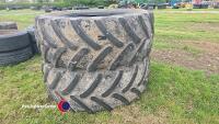 2 x Firestone 650/65/42 tyres - 4