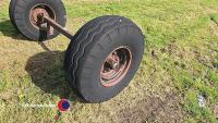 Howard axle and wheels - 2