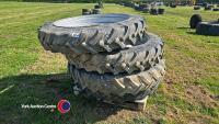 4 x JCB Fastrac rowcrop wheels