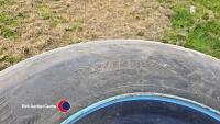 4 x Supersingle wheels and tyres - 4