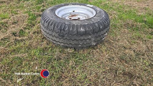 10 x 15.3 wheel and tyre