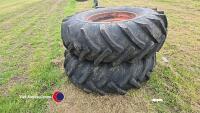 2 x 18.4 R26 wheels and tyres - 4