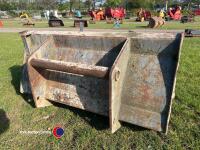 Manitou loader bucket, good strong bucket, plenty of life left in it - 4