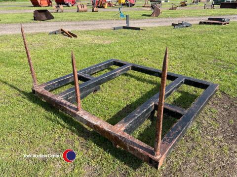 Volvo/JCB heavy duty big bale spike