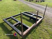Volvo/JCB heavy duty big bale spike - 2