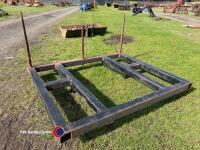 Volvo/JCB heavy duty big bale spike - 4