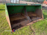 Loader bucket, 2m wide, built in hydraulic tipper - 2