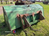 Loader bucket, 2m wide, built in hydraulic tipper - 4