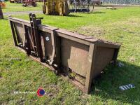 Transport box with 3 point linkage - 5