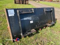 Slewtic 5ft muck fork, unused with Bobcat headstock - 3