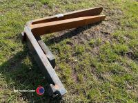 Pair of forklift tines