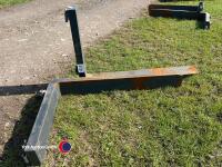 Pair of forklift tines - 2