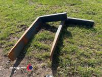 Pair of forklift tines