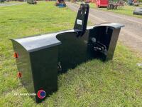 Proforge Handibox front tractor toolbox, used but good condition with LED marker lights - 3