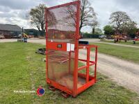 Forklift man safety cage - 3
