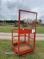 Forklift man safety cage - 4