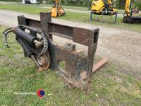 JCB stock head and forks - 3