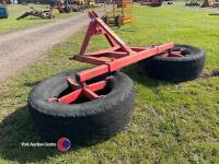 Silage pusher