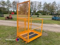 Forklift/telehandler, Sartey cage, yellow, as new - 3