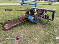 Auger torque skidsteer trencher
