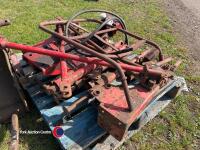 Massey Ferguson loader, was on a 135 - 2