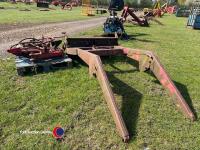 Massey Ferguson loader, was on a 135 - 4