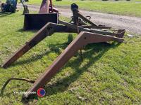 Fordson Major front end loader c/w all parents and roll bar good condition - 2