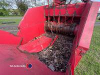 Teagle Tomohawk 808 mounted straw chopper, control box in office, 2010 - 4