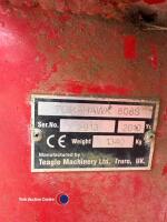 Teagle Tomohawk 808 mounted straw chopper, control box in office, 2010 - 6