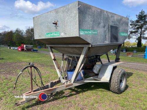 Peter Allan rota field dispenser c/w controls, straight from work