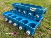 3 x Wydale lamb feeders