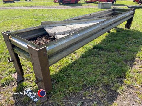 Feed trough, approx 11ft long, 26in wide 2ft high