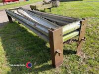 Feed trough, approx 11ft long, 26in wide 2ft high - 3