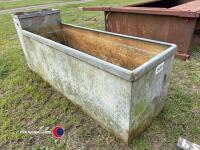 Galvanised water trough - 2