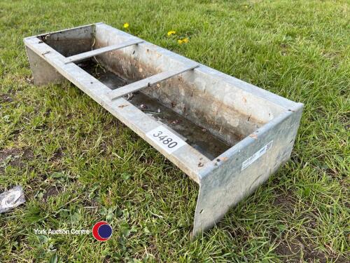 Small metal water trough