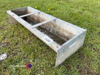 Small metal water trough