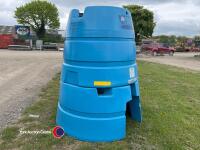 Balmoral 1,150L blue field water tank on stand
