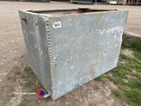 Old studded water trough/tank
