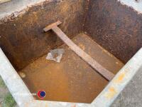 Old studded water trough/tank - 4