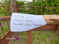 Large bale sheep hay rack - 2